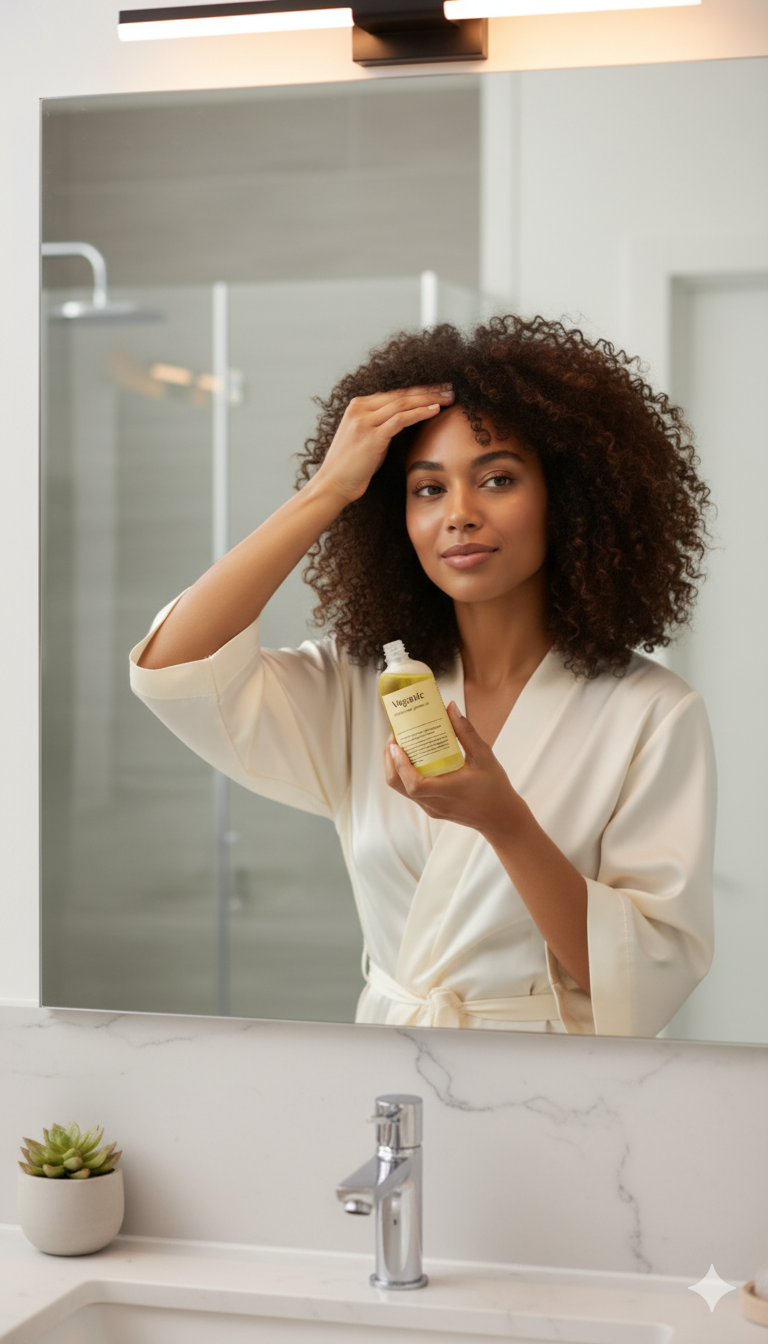 Veganic Pure Growth Essence - Organic Rosemary Hair Oil