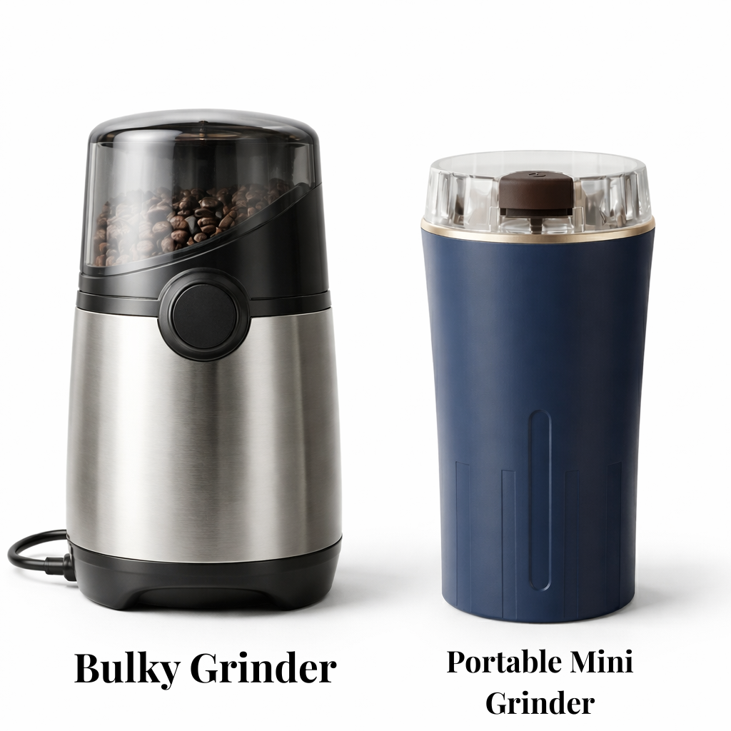 2-in-1 Portable Electric Grinder
