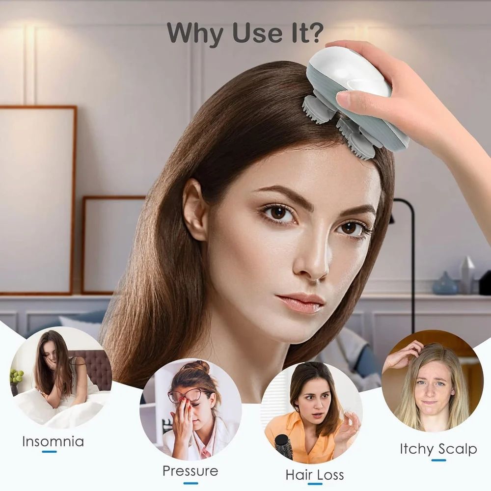 Scalp Head Massager | Relaxation Starts at the Roots